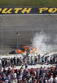 LAS VEGAS, NV - SEPTEMBER 16: code during the inaugural South Point 400 Monster Energy NASCAR Cup Series race on September 16, 2018, at Las Vegas Motor Speedway in Las Vegas, NV. (Photo by Jeff Speer/Icon Sportswire)